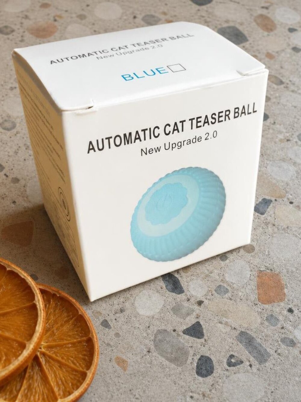 Mini Smart Pet Toy Ball, USB-C Rechargeable, 42mm